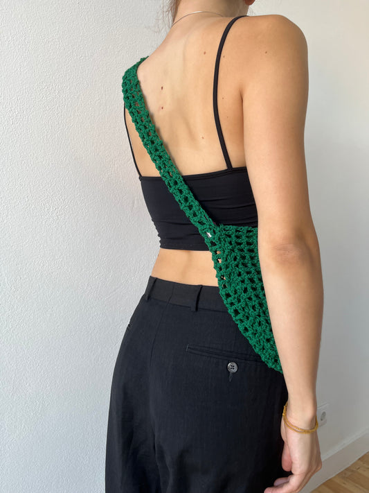 Crochet Bag Green