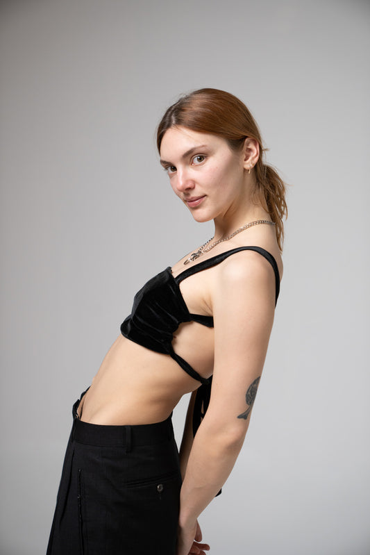 Backless Crop Top
