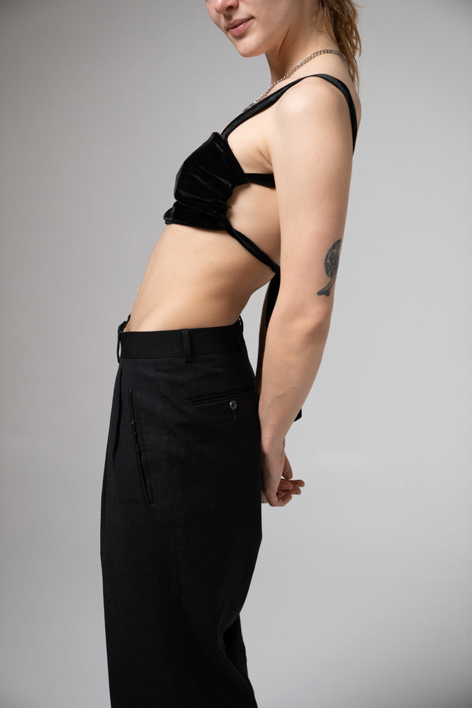 Backless Crop Top